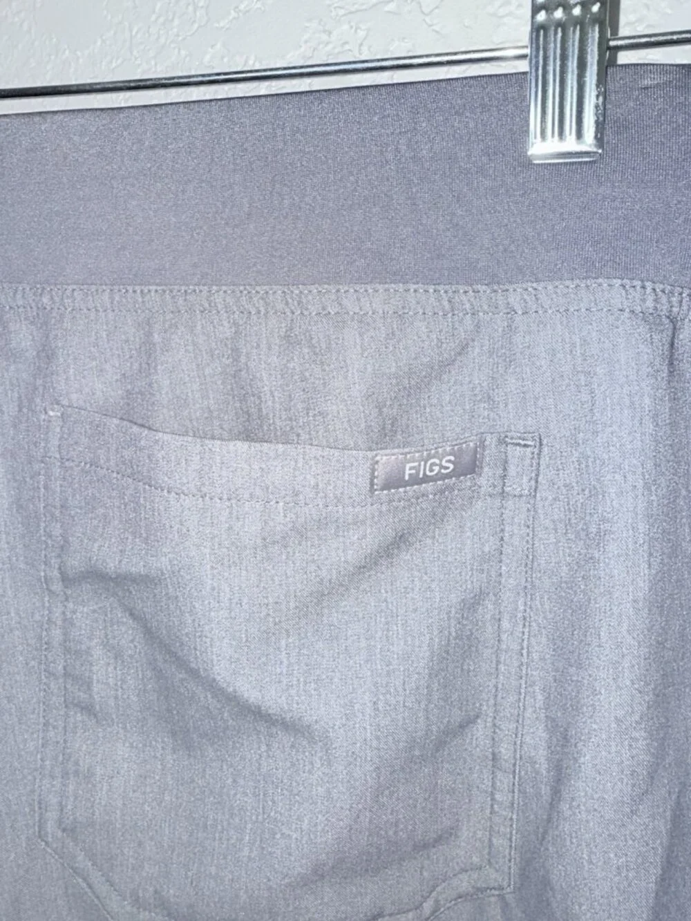 Figs Scrub Bottoms Pants Mens XL Tall Gray Technical Collection Medical Nurse 1D